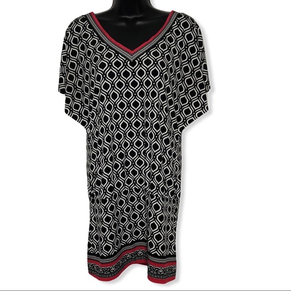 WHITE HOUSE BLACK MARKET v-neck tunic | S - Picture 1 of 6